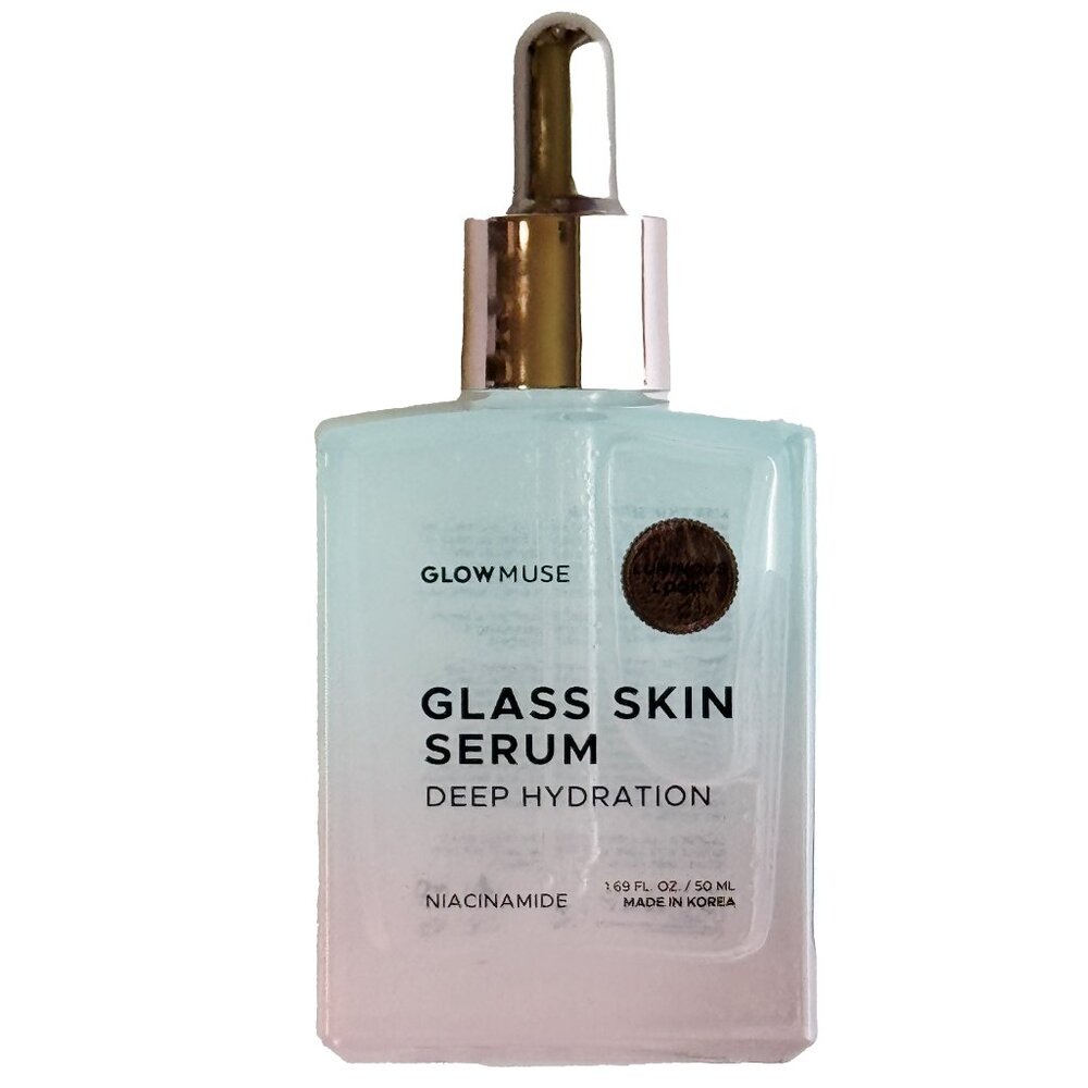 GlowMuse Glass Skin Serum Deep Hydration Niacinamide K-Beauty New & Sealed